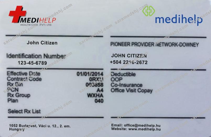 Hungary health insurance card